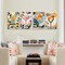 4 Pack Paint by Numbers Kit for Adults with Framed, Easy Paint by Number Kits On Canvas with Wooden Easel, Adults Painting by Numbers for Beginner Home Decor 8x12inch